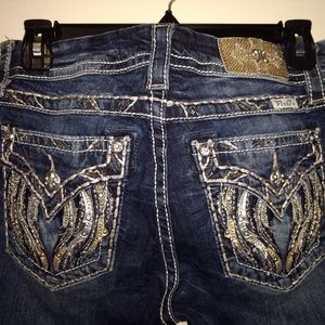 Miss Me jeans size 27 women's mid rise easy Boot